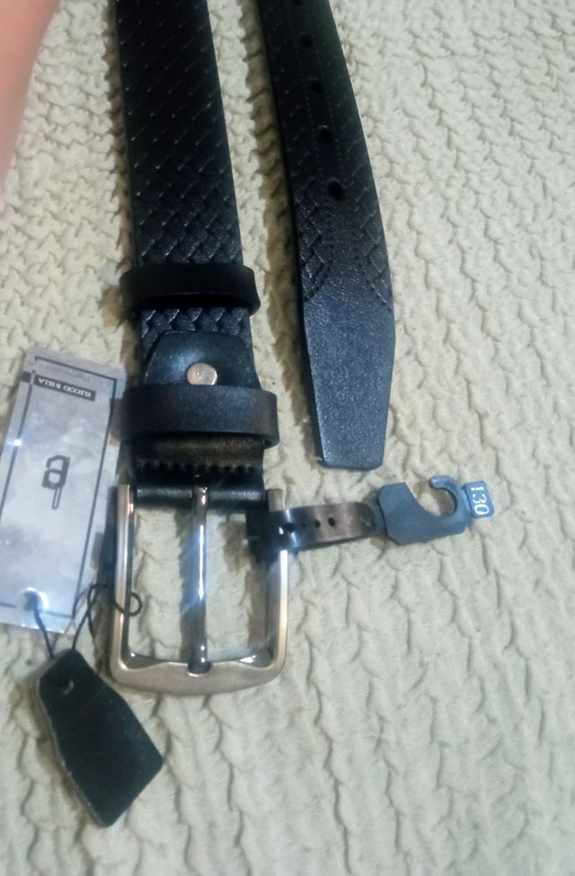 Cinturón Piel 120 cm Cruzado