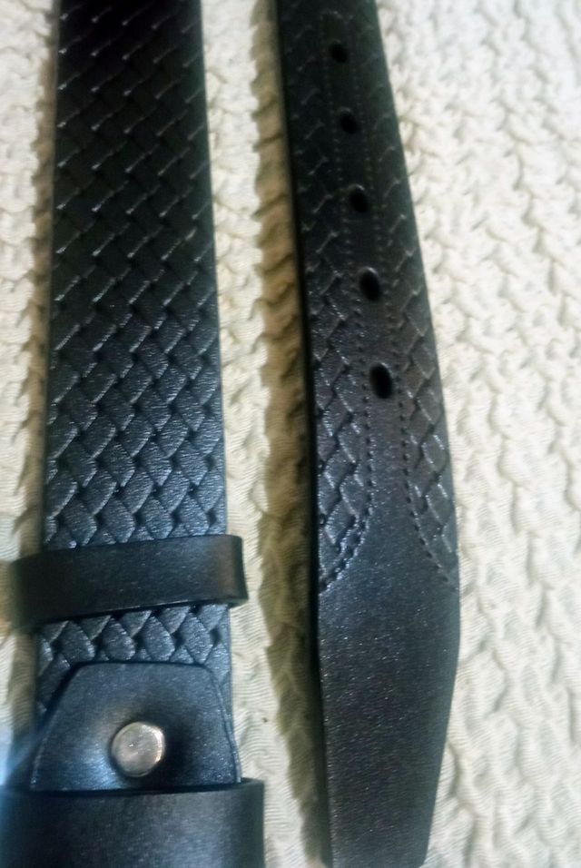 Cinturón Piel 120 cm Cruzado