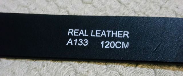 Cinturón Piel 120 cm Cruzado