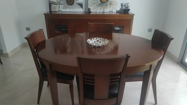 Mesa comedor con 6 silla