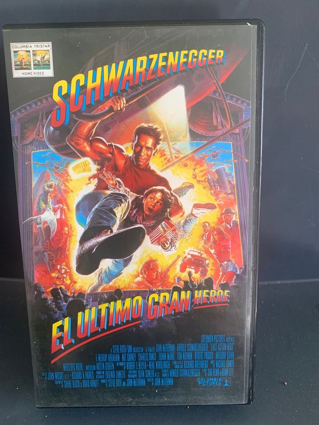 Película VHS El último gran heroe