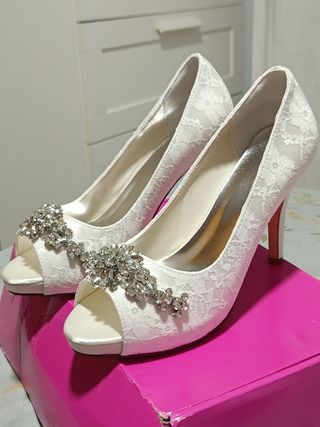 Zapatos de novia Swarovski 40 