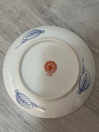 Plato Taous porcelana china marroquí