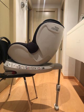 Sillita coche Römer Dualfix 360 grados+funda