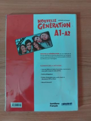 Libro francés 1° de Bachillerato