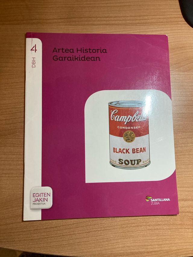 Geografia eta historia 4.DBH + librito