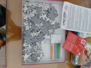 Puzzle para colorear