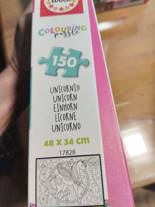 Puzzle para colorear