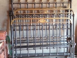 Camas de forja 135,completas, perfecto estado