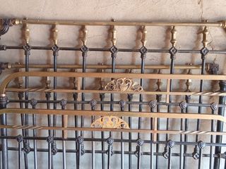 Camas de forja 135,completas, perfecto estado