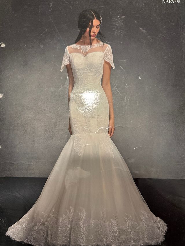 Vestido de novia tipo sirena