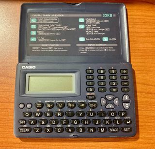 Diario agenda calcolatrice Casio SF-3300ER