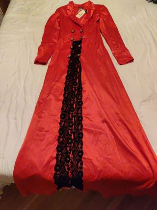 Vestido de fiesta rojo de Foggi. Talla M