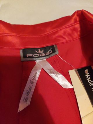 Vestido de fiesta rojo de Foggi. Talla M