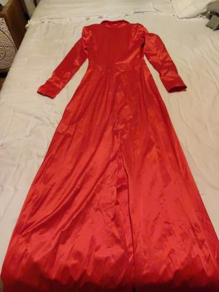 Vestido de fiesta rojo de Foggi. Talla M