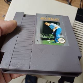 Cartucho juego NES Jack Nicklaus golf
