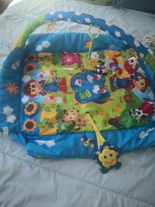 Silla hamaca y manta infantil