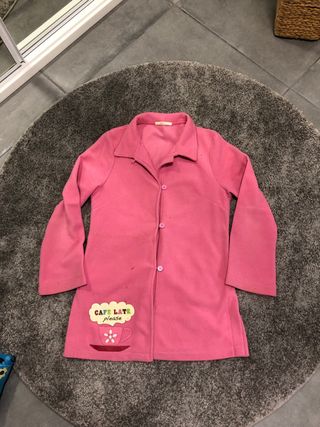 Bata polar rosa