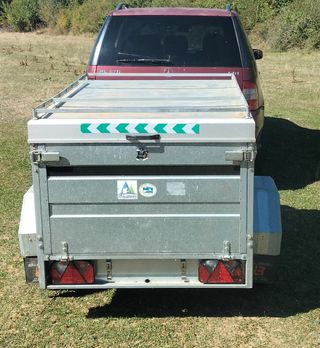 Remolque para coche.