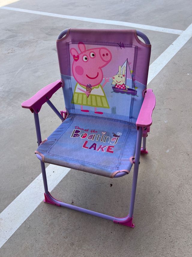 Silla plegable infantil Peppa Pig