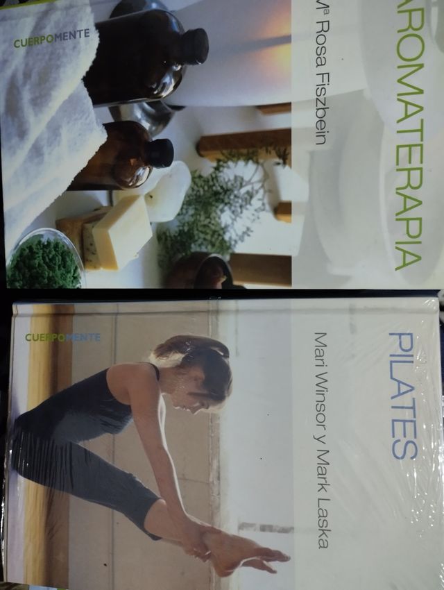 Libros aromaterapia y pilates