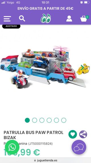 Camion patrulla canina