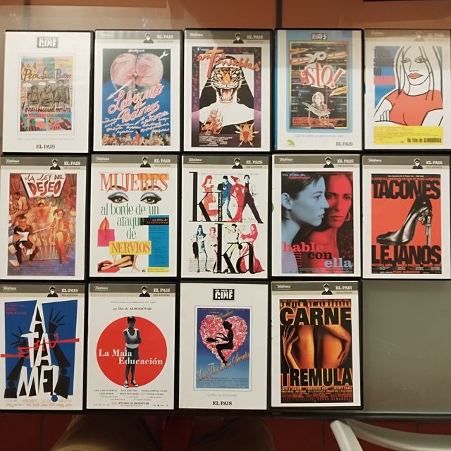 DVD pelis de Almodovar
