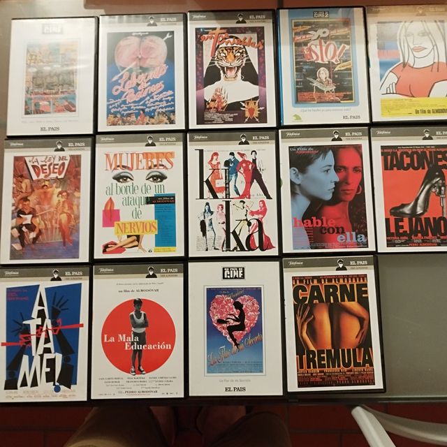 DVD pelis de Almodovar