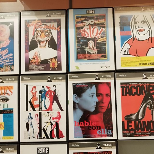 DVD pelis de Almodovar