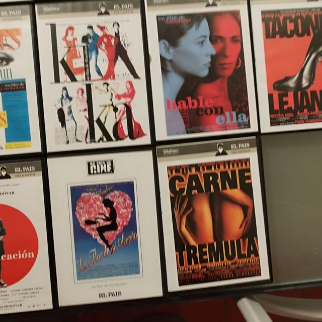 DVD pelis de Almodovar