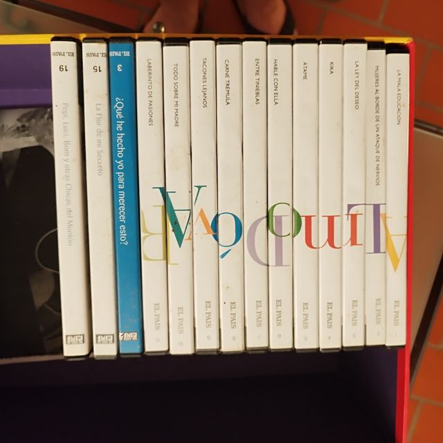 DVD pelis de Almodovar
