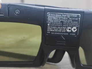 Gafas 3D para TV.