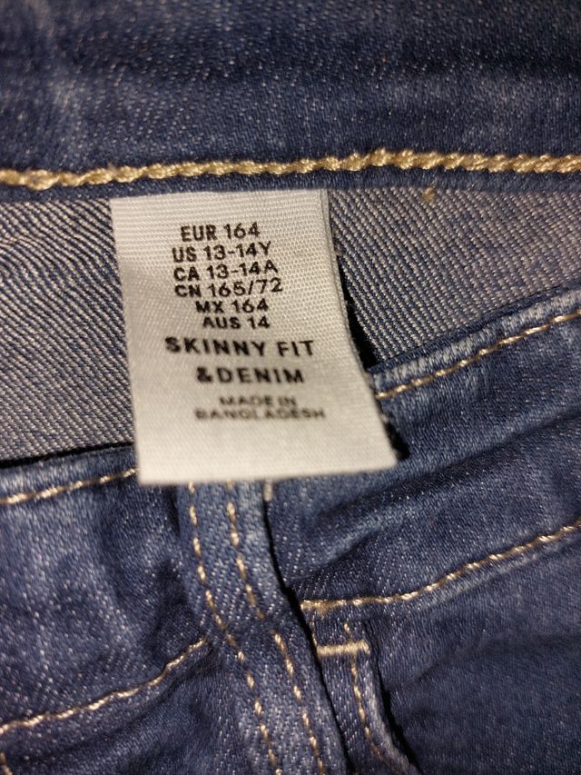 Vaquero niña de H&M