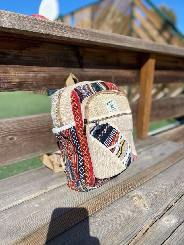 Mochila cañamo mediana