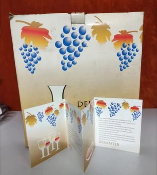 Decantador cristal , nuevo