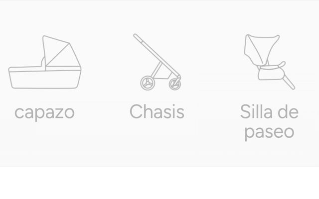 Cochecito bebe Bebecar marrón chocolate