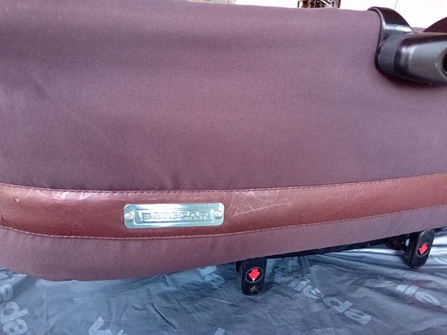 Cochecito bebe Bebecar marrón chocolate