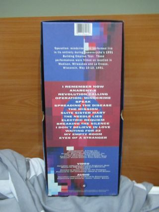 QUEENSRYCHE BOX FIRMADA VINTAGE