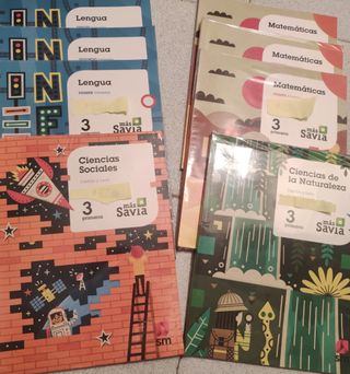 Libros de texto 3° primaria