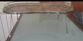 Bandeja plegable para cama. Vintage