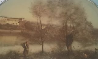 Bandeja plegable para cama. Muy antigua