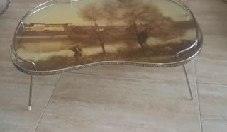 Bandeja plegable para cama. Muy antigua