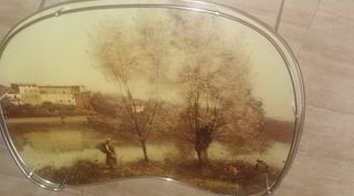 Bandeja plegable para cama. Muy antigua