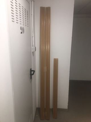 Puerta maciza de roble