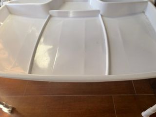 Cambiador bebe con bañera y ruedas