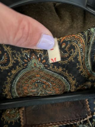 Cazadora piel y ante