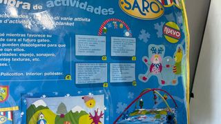 Regalo alfombra de juegos para bebes.