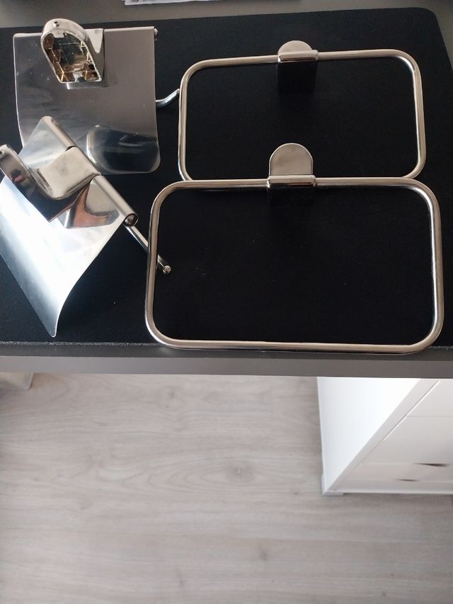 toalleros y portarrollos papel higienico