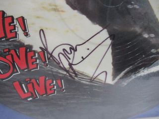 BRUCE DICKINSON PICTURE DISC FIRMADO