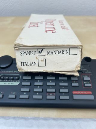 Calculadora que habla (vintage)